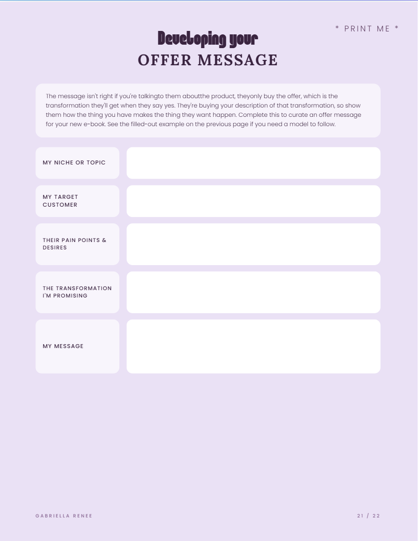 Faithful Founder digital workbook page preview.